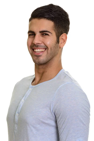 Happy perský mladík s úsměvem — Stock fotografie