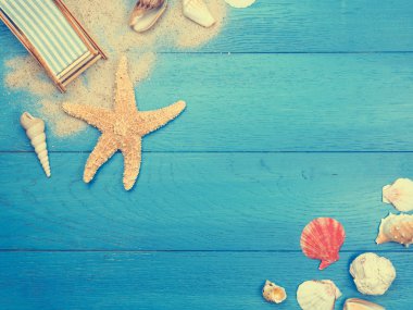 Tatil arka planda vintage Tonlu renkler