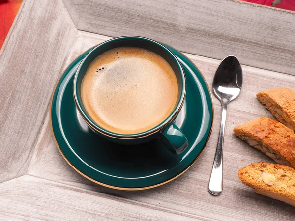 Köstliche Tasse Espresso — Stockfoto