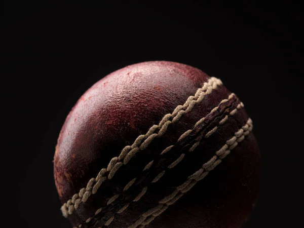 Old throw ball on dark background — Stock Photo, Image