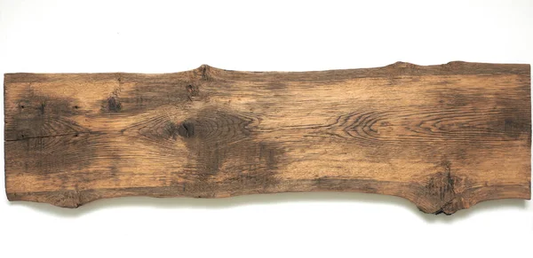 Old weathered oak plank — Stock Photo, Image