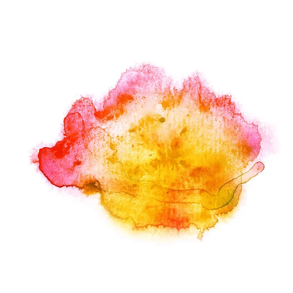 Renkli suluboya blob