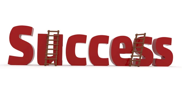 3d concept with the word Success — Stock Photo, Image