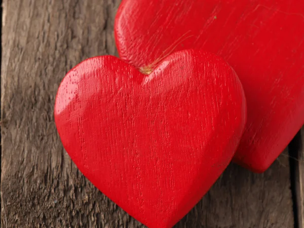 Sevgililer günü, kırmızı kalp şekli — Stok fotoğraf