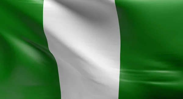 Bandiera della Nigeria — Foto Stock