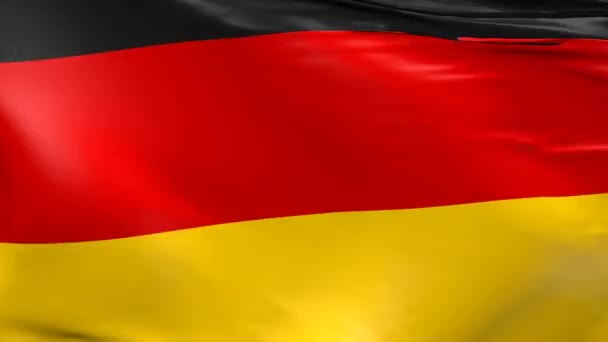 Bandera Alemania Animación — Vídeo de stock