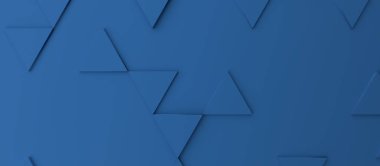 Soyut modern klasik mavi üçgen arkaplan