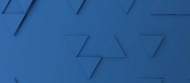 Soyut modern klasik mavi üçgen arkaplan