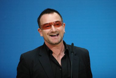  Bono (born Paul David Hewson) clipart