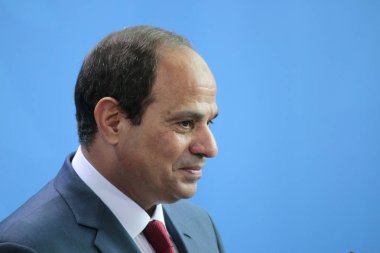  Egyptian president Abdel Fattah el-Sisi  clipart