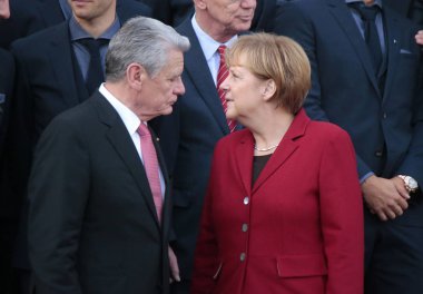 Joachim Gauck, Şansölye Angela Merkel