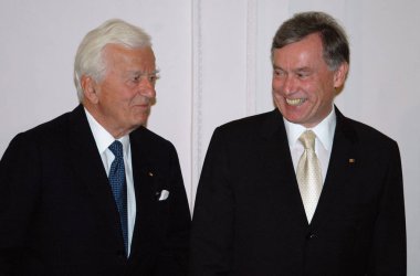 Richard von Weizsaecker ve Amtsnachfolger Horst Köhler