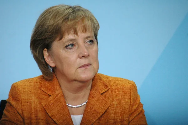 Canciller Angela Merkel — Foto de Stock