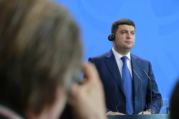 Primer Ministro Volodymyr Groysman — Foto de Stock