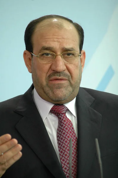 Premier Iraku Nuri Al-Maliki — Zdjęcie stockowe