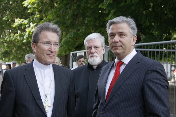 Apresentação da nova cruz para a cúpula da Catedral de Berlim — Fotografia de Stock