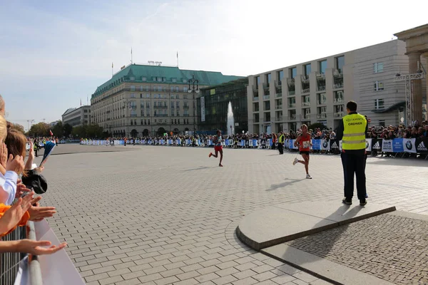 Gendarmenmarkt: 42ª Maratón de Berlín — Foto de Stock