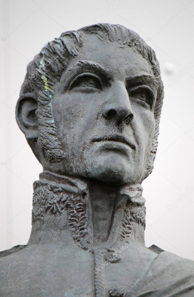 Bust of Jose de San Martin