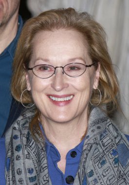 Meryl Streep bir resepsiyonda 