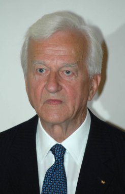 Richard von Weizsaecker bir resepsiyonda
