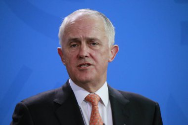 Australian Prime Minister Malcolm Turnbull  clipart