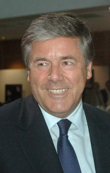 Josef Ackermann (prezes Banku Deutschen) — Zdjęcie stockowe