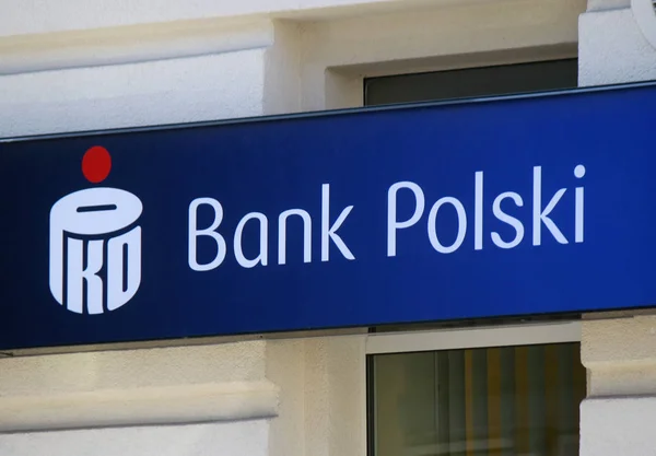 Logo de la marca "Bank Polski ". — Foto de Stock