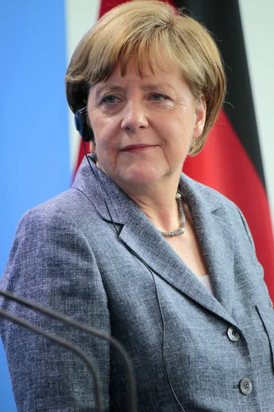 德国总理安格拉 · 默克尔 — 图库照片