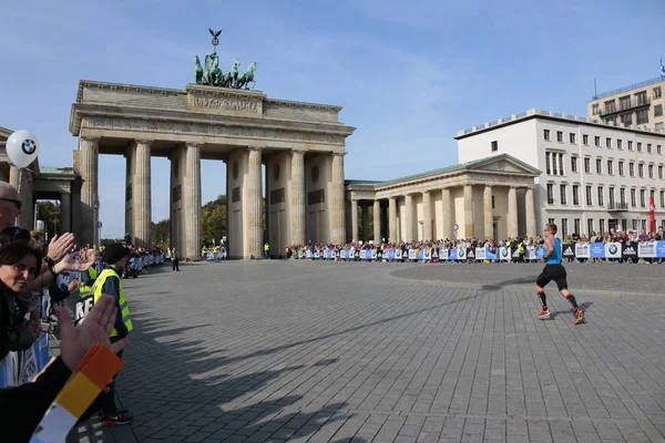 Gendarmenmarkt: 42nd Berlin Marathon — Stock fotografie
