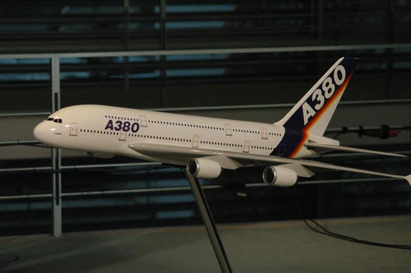 Modello della nuova "Airbus A 380 " — Foto Stock