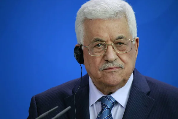 De Voorzitter van de Palestijnse nationale autoriteit Mahmud Abbas — Stockfoto