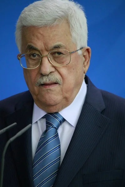 パレスチナ自治政府のマハムード アッバス大統領 — ストック写真