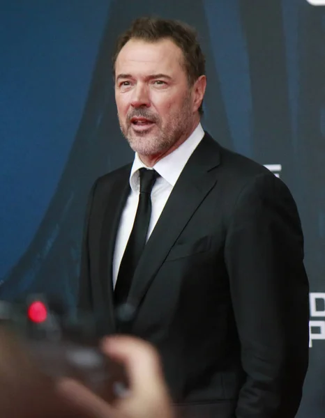 Sebastian koch bei der Deutschlandpremiere von "Bridge of Spies"" — Stockfoto