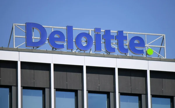 Logo de la marca "Deloitte ". — Foto de Stock