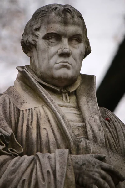 Estatua de Martin Luther — Foto de Stock