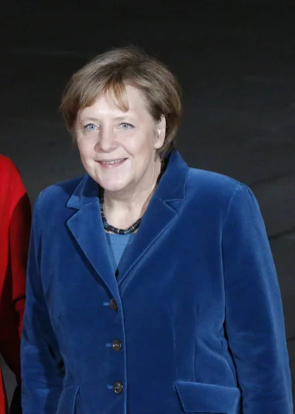 Канцлер Ангела Меркель — стокове фото
