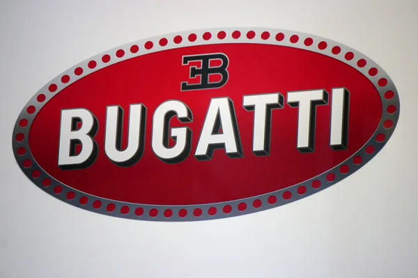 Logo de la marca "Bugatti", Berlin . —  Fotos de Stock