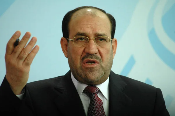 Primer Ministro iraquí Nouri Al-Maliki — Foto de Stock