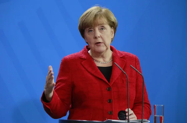 Cancelliere tedesco Angela Merkel — Foto Stock