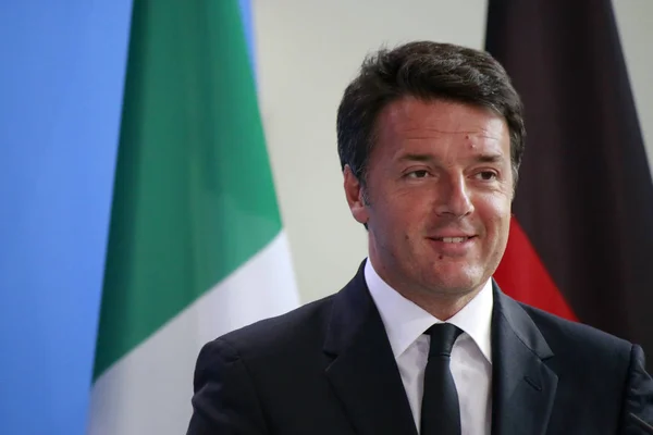 Italiaanse premier Matteo Renzi — Stockfoto