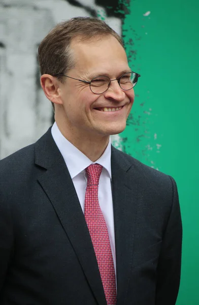 Borgmästare av Berlin, Michael Mueller — Stockfoto