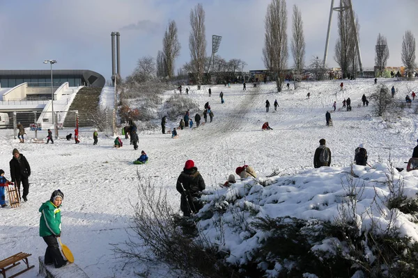 Impressions hivernales : Mauerpark — Photo
