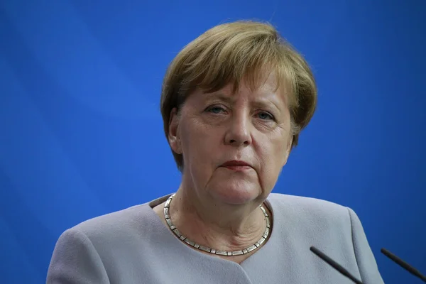 Angela merkel német kancellár — Stock Fotó