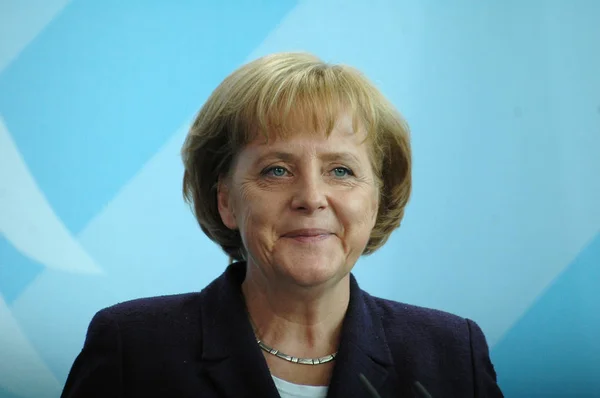 Tysk kansler Angela Merkel - Stock-foto