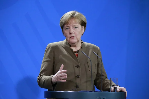 Cancelliere tedesco Angela Merkel — Foto Stock