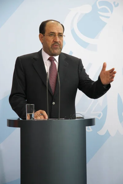 イラク首相ヌーリ ・ アル ・ マリキ — ストック写真