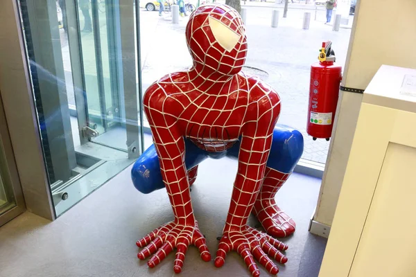 Spiderman-Figur, Berlim . — Fotografia de Stock
