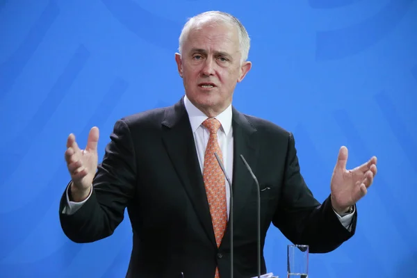 Avustralya Başbakanı Malcolm Turnbull — Stok fotoğraf