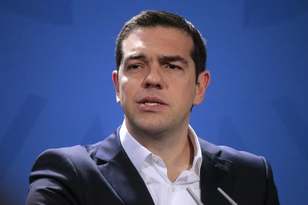 Griekse premier Alexis Tsipras — Stockfoto
