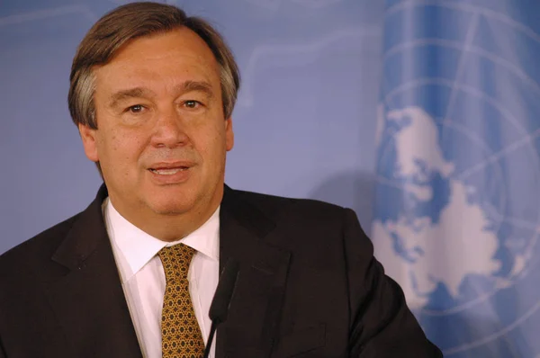 Antonio Guterres van de VN — Stockfoto
